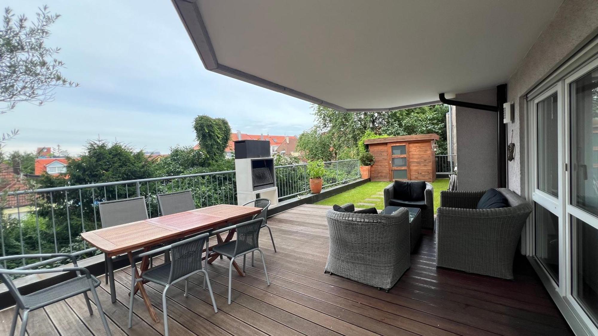 Ludwigshome Luxus - Zentral, Kostenloser Parkplatz, Terrasse Ludwigsburg Zewnętrze zdjęcie